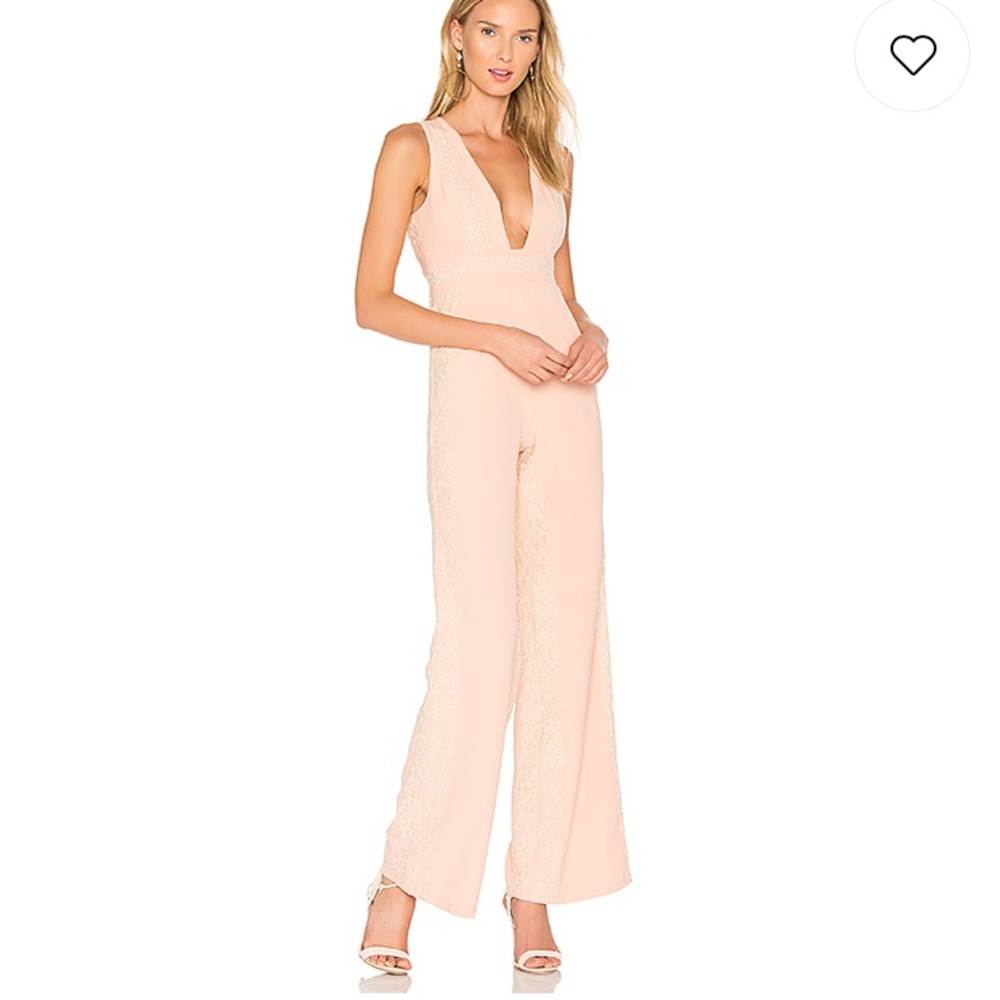 NBD HUNTLEY JUMPSUIT IN BLUSH